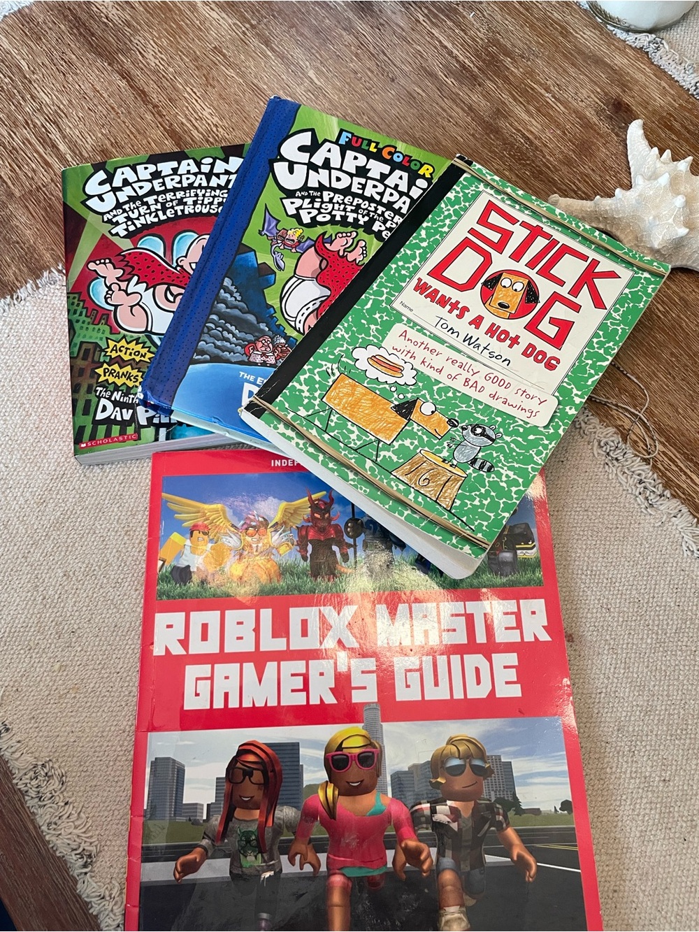 Roblox / Capt Underpants BOOK BUNDLE